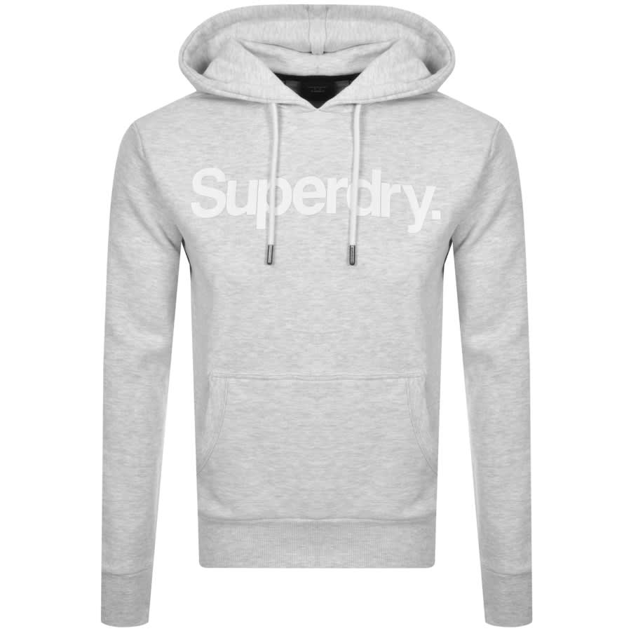 Alternative Image for ProductSuperdry Logo Hoodie Grey1